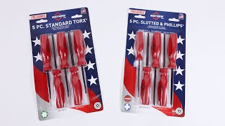 Famous Mayhew 5pc Slotted & Phillips, 5pc Torx Wealth