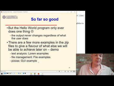 Python 01-4: Introduction - First Programs