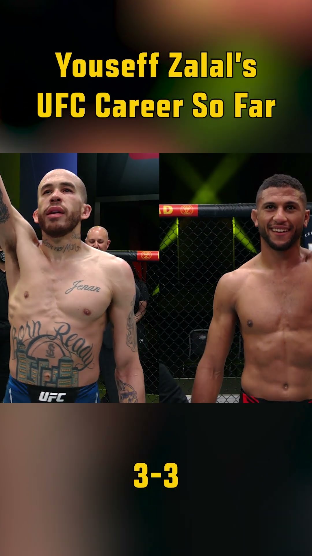 Youseff Zalal's UFC career so far ? #UFCVegas102