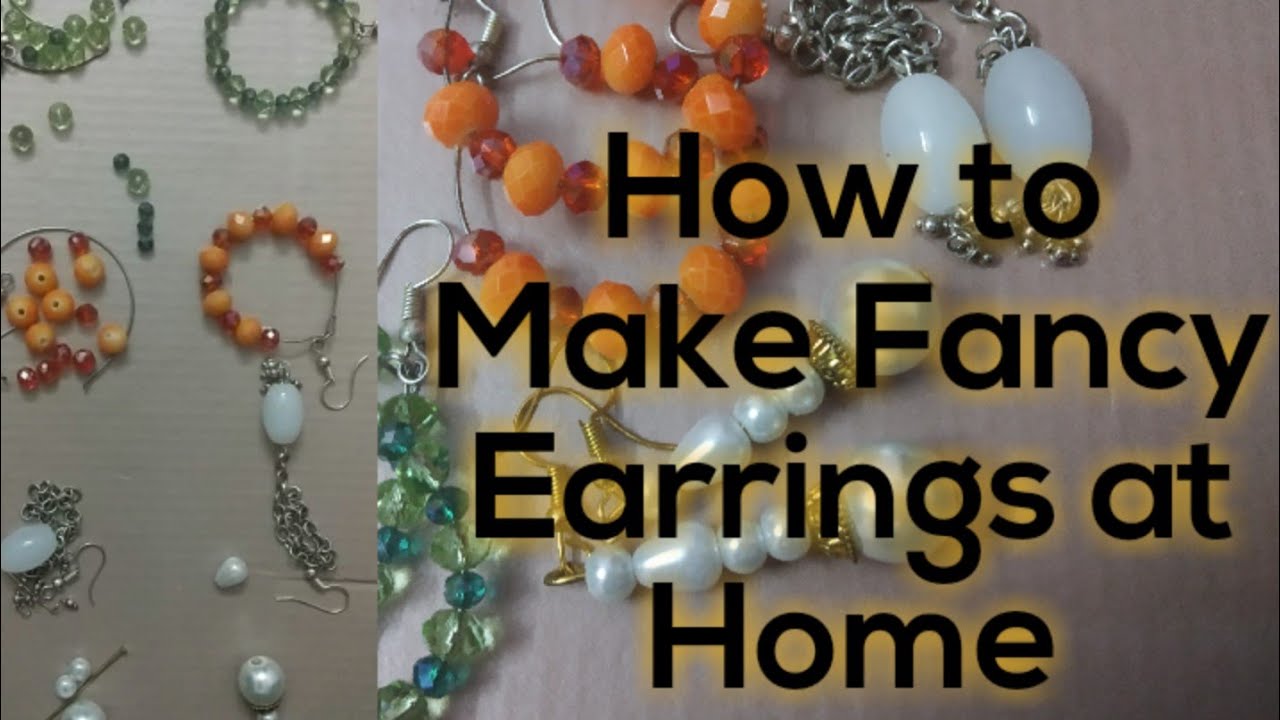 Handmade Earrings In Tamil RojavinSamayal YouTube