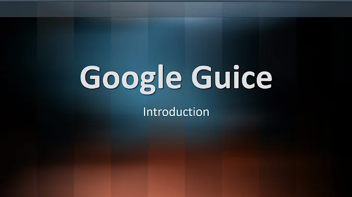 1 - Google Guice : Introduction | What is Google Guice? | Almighty Java