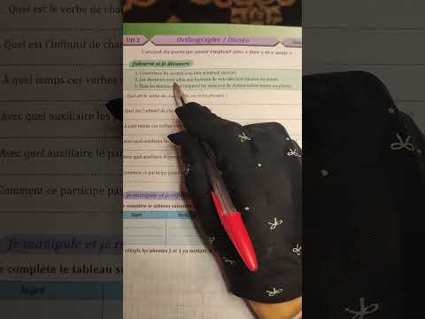 6ème année primaire parcours page 65, 66 l' accord du participe passé avec " avoir" et " être "