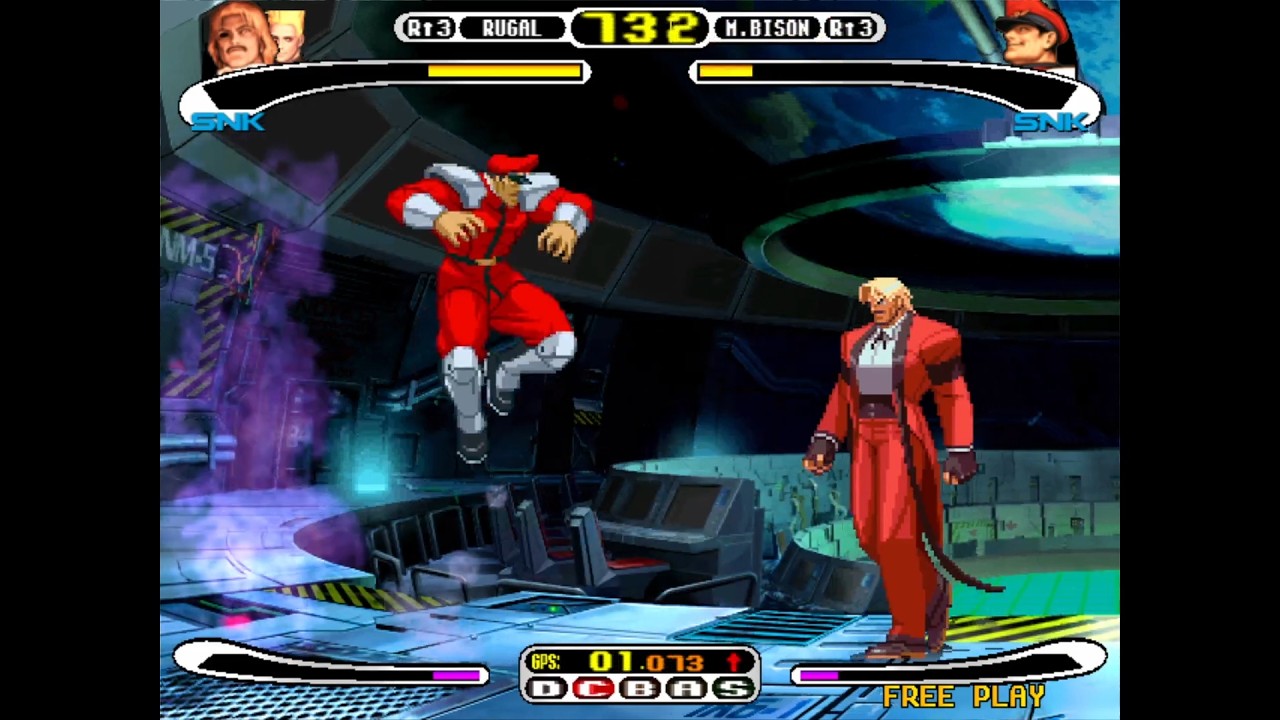 Capcom vs. SNK: Millennium Fight 2000 – Rugal & Benimaru Team Arcade Clear | Level Up With Emre