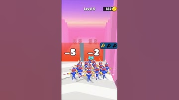 merge games chainsaw head run and merge level 6 🪚 #shorts