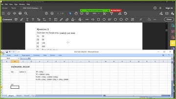Question 1 to 3 Revenue, Cost and Profit calculations #DSC1520 past paper workings #unisa #maths