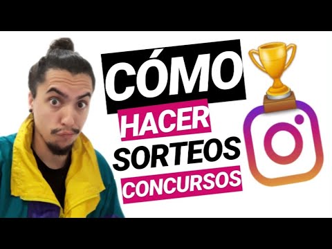 😎CÓMO hacer SORTEOS