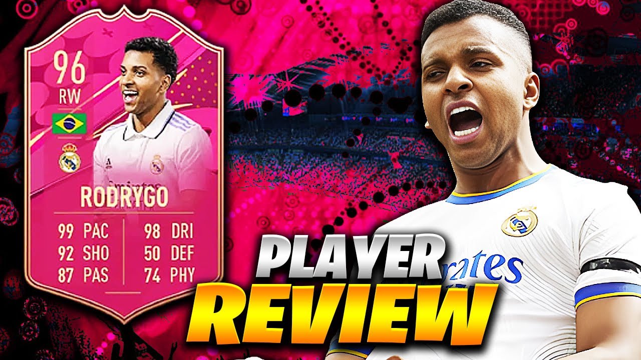 🔥 BEST RW/RM IN FIFA 23 WOW! 🔥 96 FUTTIES RODRYGO PLAYER REVIEW - FIFA 23 ULTIMATE TEAM