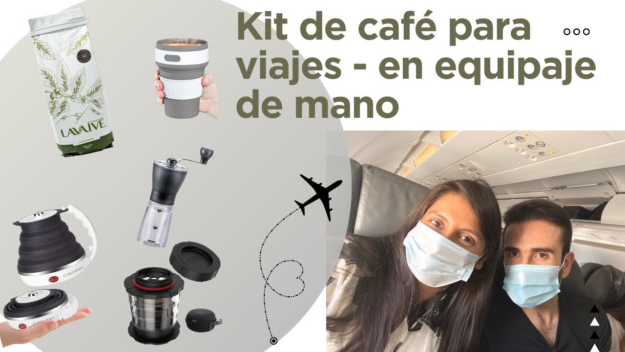 Kit de café para viajes - en equipaje de mano - YouTube