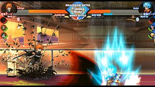 Super Goku vs Devil Ichigo Dragonball vs Bleach Anime War Best fights screenshot 5