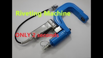 Lining Changer (Riveting Machine) "BS RIVETOL"  how to use.