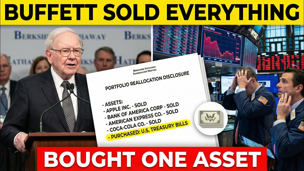 Warren Buffett Just Sold Everything and Bought One Asset (Wall Street Is Panicking)