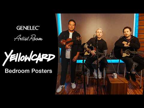 Yellowcard - Bedroom Posters (Acoustic) - LIVE 2026 Genelec Artist Room