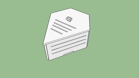 Learn  How To Design box For Laser Cutting in sketchup ( Part 2 : make 2d plan  )