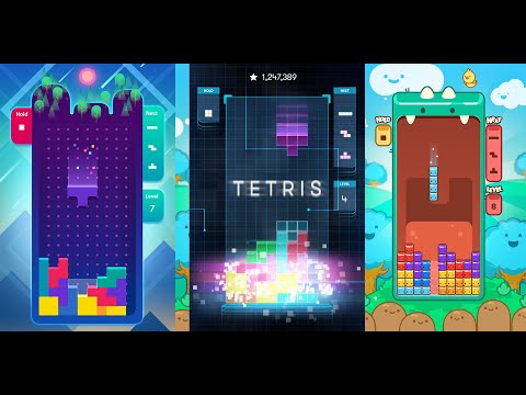 Tetris (Official iOS & Android game from N3twork) - Gameplay - YouTube