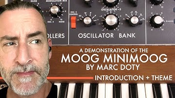 00-The Moog Minimoog- Update to the most viewed Minimoog video on YouTube!