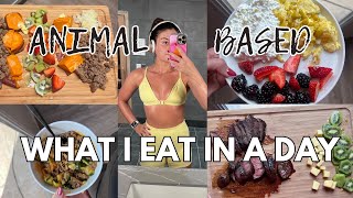 ANIMAL BASED DIET what I eat in a day| full day of eating for health | biobabe mouth tape screenshot 4
