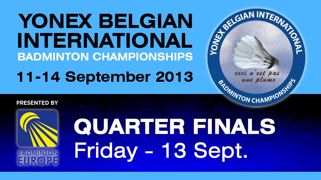QF - WD - A.Chervaykova/N.Vislova vs S.Barning/I.Tabeling - Yonex Belgian International 2013
