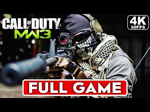 CALL OF DUTY MODERN WARFARE 3 2011 Gameplay Walkthrough FULL GAME [4K 60FPS PC ULTRA]