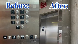 MODDED 400As! Schindler 400A Traction Elevators @ Cherry Street Garage- Green Bay, WI