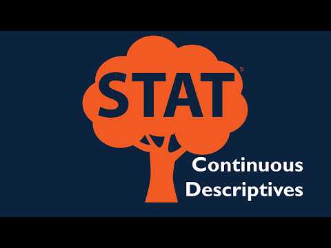 Means and Standard Deviations using R