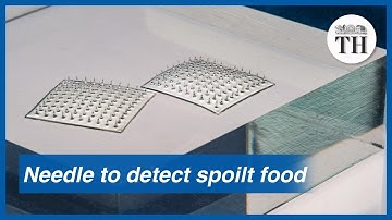 This micro-needle can detect contamination in packaged food