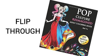 Pop Culture Reimagined: Adult Colouring Book by Mei Yu
