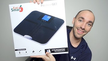 EatSmart Precision Getfit Digital Body Fat Scale Unboxing, Setup, & Review