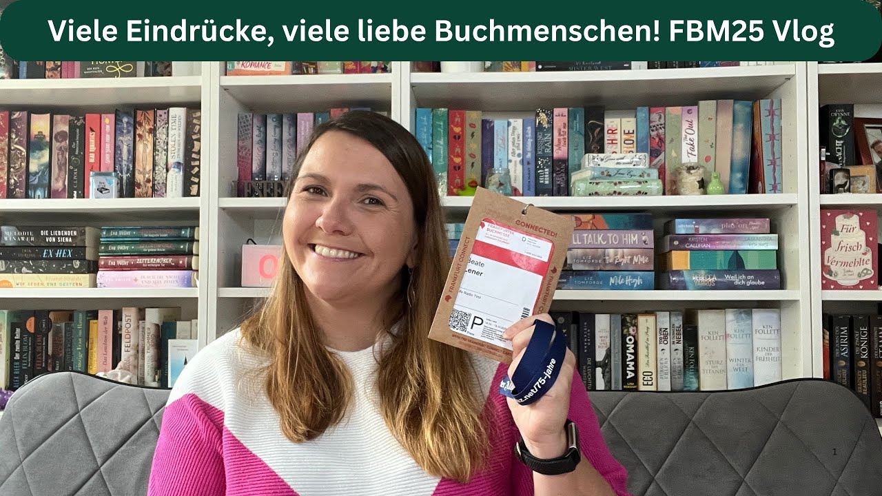 Frankfurter Buchmesse 2025 Vlog