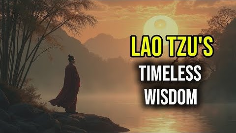 6 Taoist Secrets for Inner Peace & Balance। Lao Tzu