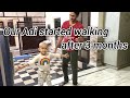 Our Adi started walking after 3 months | Our fight with Cancer