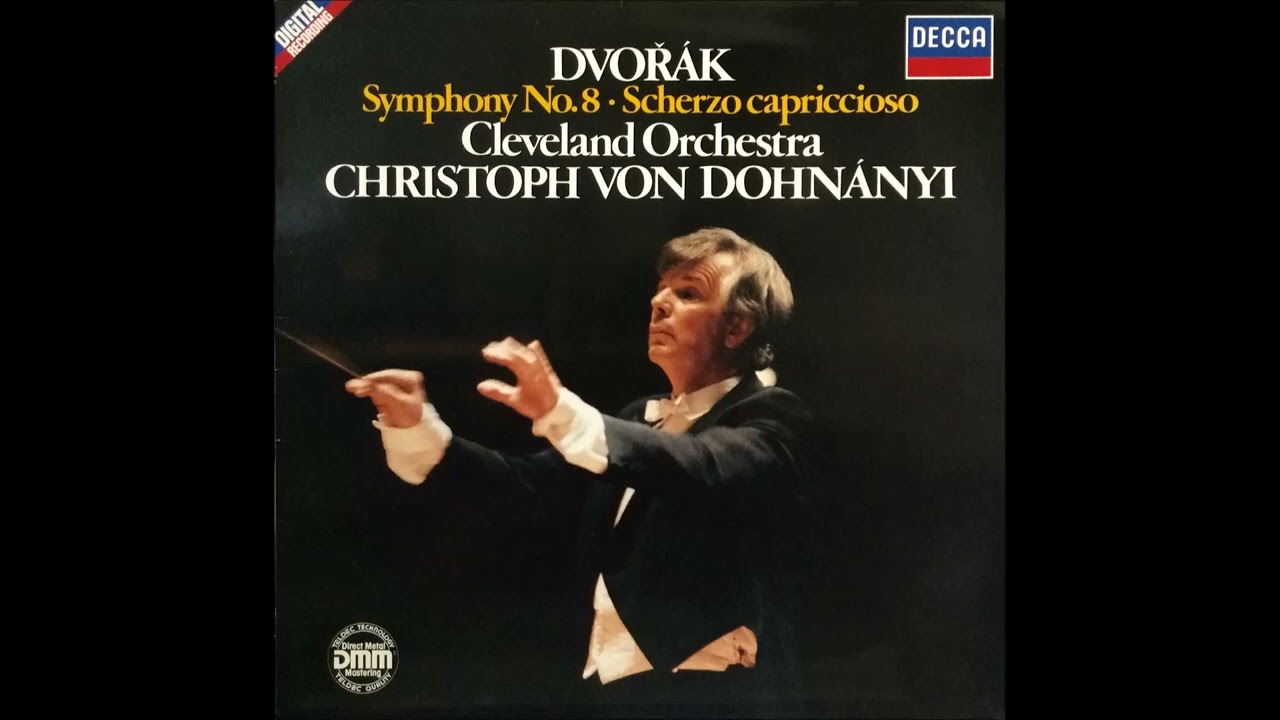 Dvořák symphony No,8 Dohnanyi Cleveland Orchestra - YouTube
