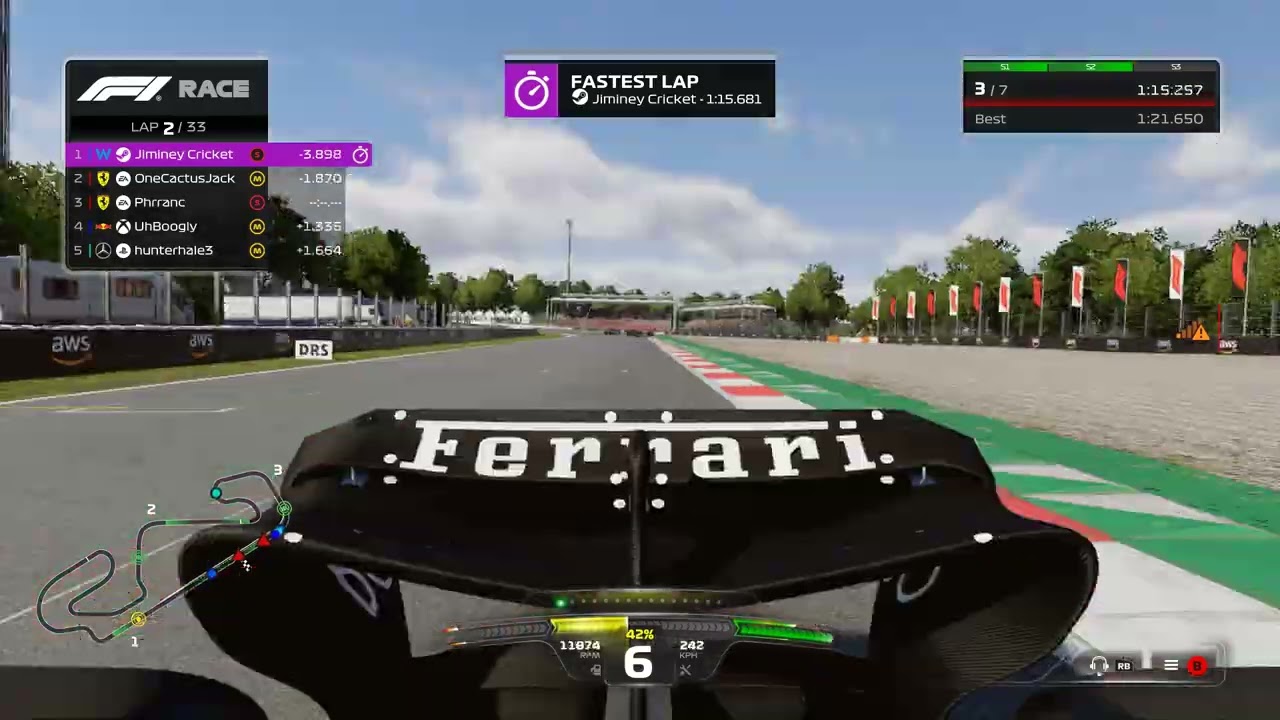 Spanish GP 2024 (DNF) — Formula 69 Sim Racing League