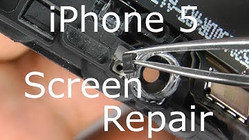 iPhone 5 Screen Replacement & Home Button Repair - Touch Screen Digitizer & LCD
