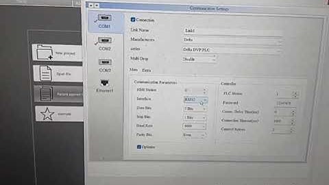 Delta HMI software PC Laptop program Upload download softwarer 