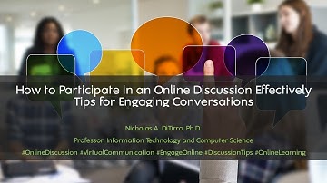 How to Participate in an Online Discussion Effectively | Tips for Engaging Conversations - 011825A01