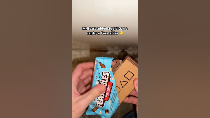 @MrBeast just revealed his new Feastables 🔥 #squidgame2 #feastables #card #mrbeast