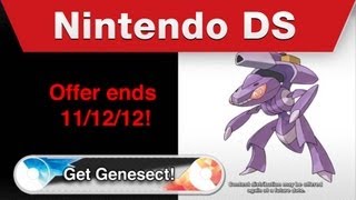 Get Genesect in Pokémon Black Version 2 and Pokémon White Version 2 Genesect Trailer Pok Mon Black Version 2 White Version 2 Nintendo Ds