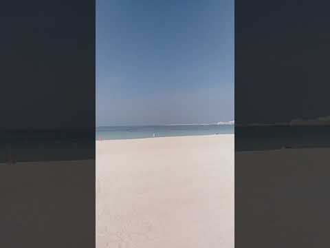 Good morning Dubai ❤️ It's my off day😊 Jumierah Beach (BURJ AL Arab) 🏖️🌴🌊⛱️❤️