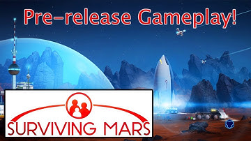 Surviving Mars - Build a Dome, Get a Meteor Storm!