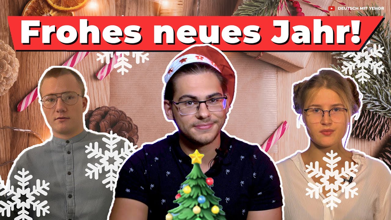 Поздравление подписчиков с Новым годом 2020! — Guten Rutsch ins neue Jahr 2020!