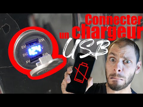 Comment intégrer un PORT USB sur un 2 roues facilement ! ?