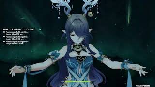 Genshin Impact 6.0 [F2P] Abyss - Lauma Superbloom | Flins Lunar Electro Charged