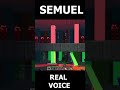 SEMUEL REAL VOICE REVELE WITH PROOF #minecraft #darkheroesseries #proboiz95 #semuel