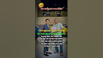 C-Holdings ra mắt dự án mới The Felix căn hộ Bắc Sài Gòn với tràn ngập ưu đãi #TheFelix #CHoldings