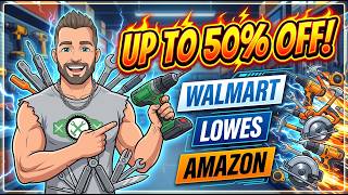🔥 Rare Walmart Tool CLEARANCE! Plus DeWalt Is Giving Away FREE Batteries! 🔋