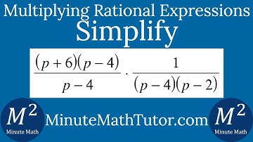 Simplify (p+6)(p-4)/(p-4)*1/(p-4)(p-2)