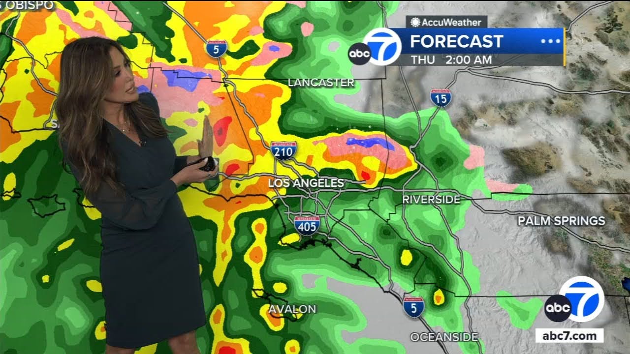 Storm tracking: Here's when the rain will hit SoCal - YouTube