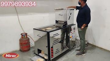 SMALL AUTOMATIC ROTI MACHINE /ROTI MAKER MACHINE /AUTOMATIC CHAPATI MAKING MACHINE /NIRAV ROTI MAKER