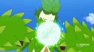 Floragato And Arboliva Use Magical Leaf..wmv