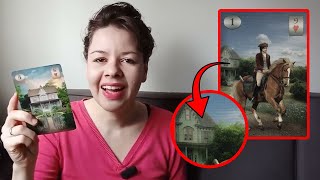 Combinação da carta O Cavaleiro + A Casa | Baralho Cigano | Lenormand